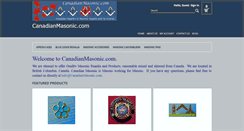 Desktop Screenshot of canadianmasonic.com